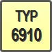 Piktogram - Typ: 6910
